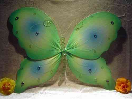 Deko Schmetterling grün