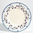 Blue Vine Ceramic Kerzenteller 410/625 gr Glas