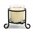 Scroll Pillar Sleever Kerzenhalter 198gr Glas