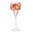 Fiery Autumn Crackle Votivkerzenglas mit Fuß 21 cm