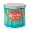 Just Breathe and take it all in 2Docht Tumbler 238g