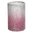 Pink Fade Smashed Mosaic Jar Kerzenhalter 410/623g