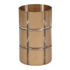 Golden Etched Glass Jar Kerzenhalter 410/623g