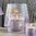 Savoy Purple Crackle Jar Kerzenhalter 410/623g