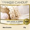 Soft Wool & Amber Wax Crumbs 22g