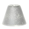 Sparkling Silver Lampenschirm 104gr Glas