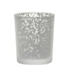 Sparkling Silver Votivkerzenglas