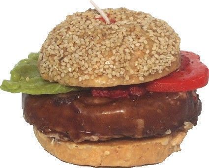 Hamburger mit Sesam