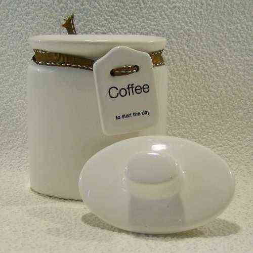 Duftkerze Kaffeedose klein oval