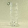 Leaves Etched Glass Teelichthalter gross