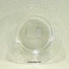 Ripple Texture Glass Kerzenteller 104 gr Glas