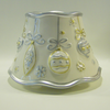 Silver & Gold Lampenschirm 104gr Glas