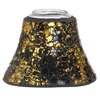 Black & Gold Mosaic Lampenschirm 104gr Glas