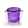 YC Bucket purple Votivkerzenglas