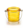 YC Bucket yellow Votivkerzenglas