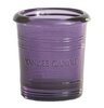 YC Bucket Purple Votivkerzenglas
