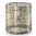 Crosshatch Brass Pillar Kerzenhalter 198g