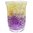 Purple & Gold Smashed Mosaic Jar Kerzenhalter 410/623g