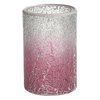 Pink Fade Smashed Mosaic Jar Kerzenhalter 410/623g