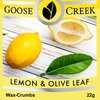 Lemon & Olive Leaf Wax Crumbs 22g